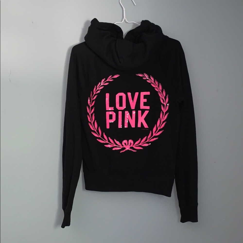 Vs sequin full zip